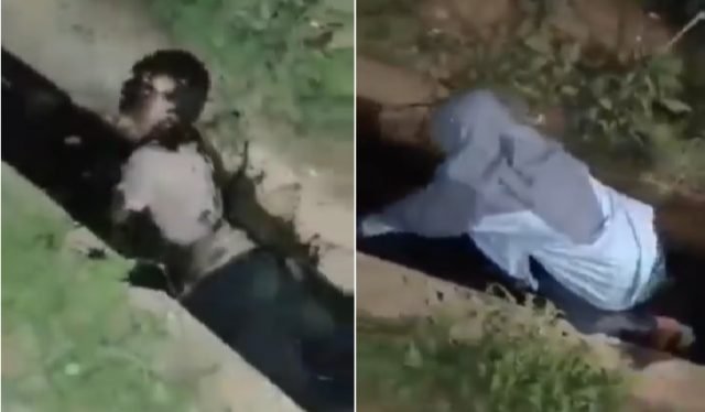 Viral Pasangan Mesum Dipaksa Merayap di Got