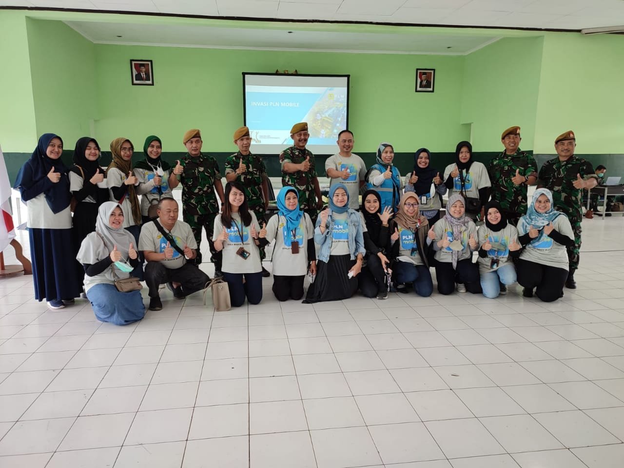Mudahkan Pelanggan, PLN Sosialisasikan Aplikasi PLN Mobile di Pusdik Armed