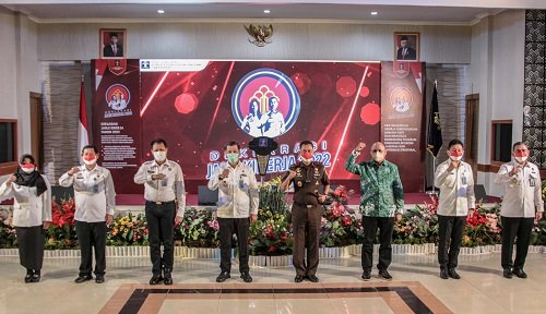 Gelar Deklarasi Janji Kinerja, Kemenkumham Jabar Siap Tingkatkan Kinerja 2022