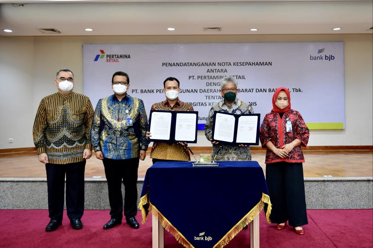 Akselerasi Program Digital Payment dan Pertashop, PTPR Teken MoU dengan Bank BJB
