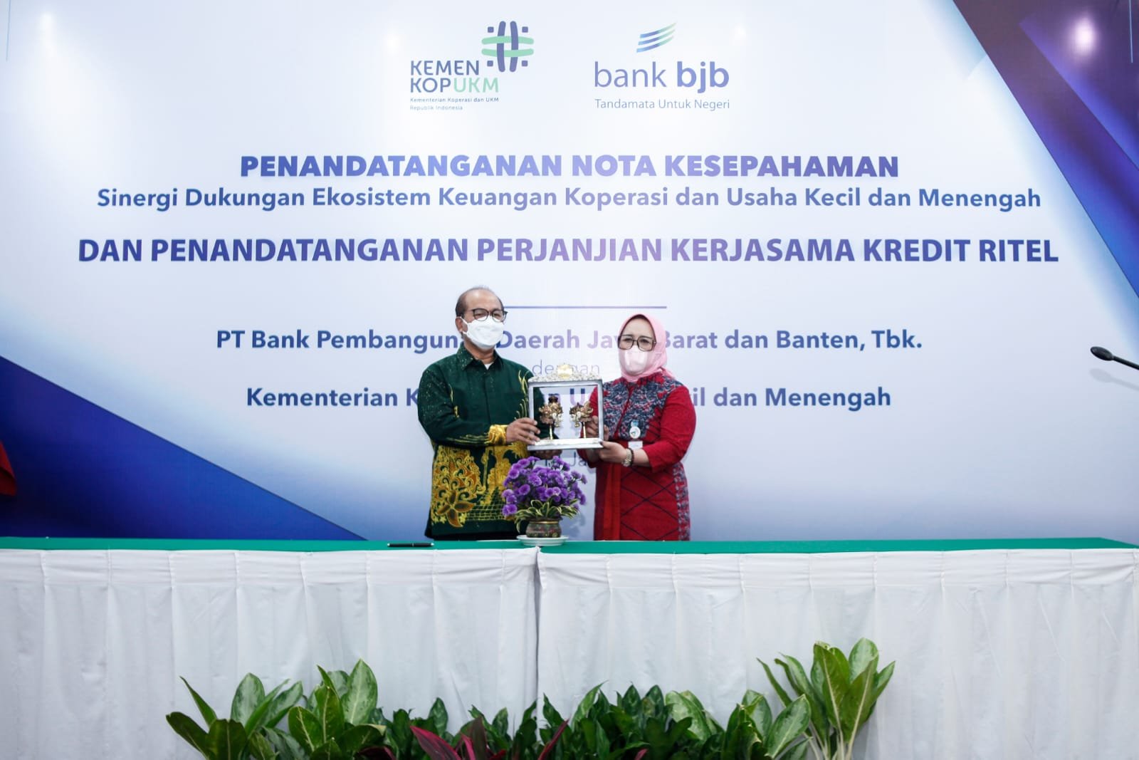Bank Bjb Jalin Kerjasama dengan Kementerian Koperasi dan UKM dalam Penyaluran Kredit Ritel