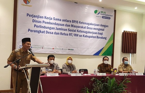 BPJS Ketenagakerjaan Sasar Ketua RT/RW se-Kabupaten Bandung
