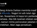 Ridwan Kamil Sarankan Arteria Dahlan Minta Maaf kepada Masyarakat Sunda