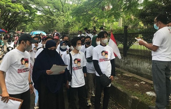 Relawan di Bandung Deklarasi Dukung Prabowo-Gus Muhaimin Maju di Pilpres 2024