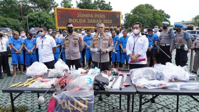 Tersangka Demo Ricuh GMBI di Polda Jabar Bertambah Jadi 12 Orang