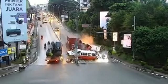 Kecelakaan Maut Balikpapan, Rem Truk Tronton Diduga Blong di Lampu Merah, 5 Nyawa Melayang