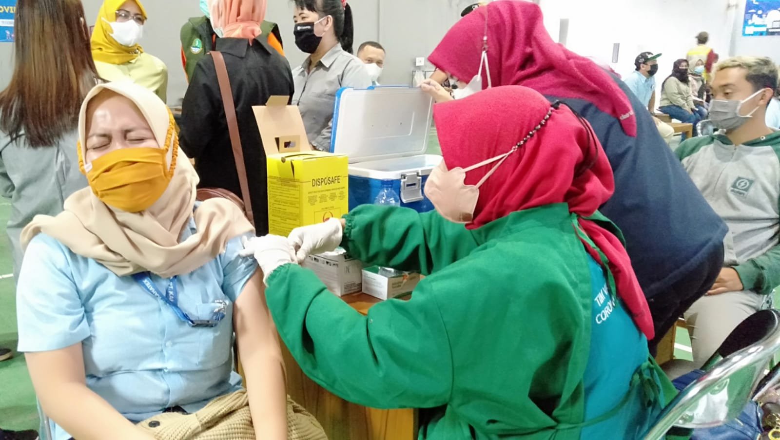 Dukung Herd Immunity, BKKBN Lakukan Akselerasi Vaksin Booster di PT Kahatex
