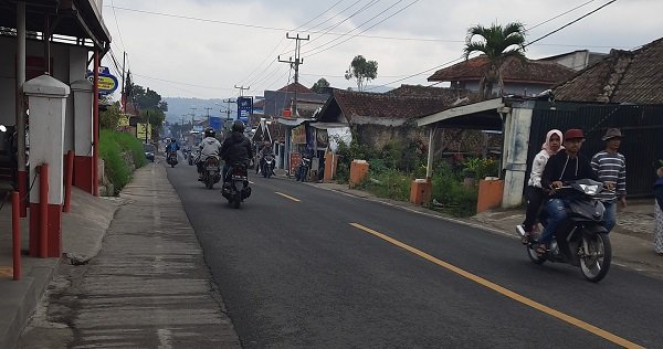 Ada Ganjil Genap, Lalu Lintas di Kawasan Ciwidey Sepi