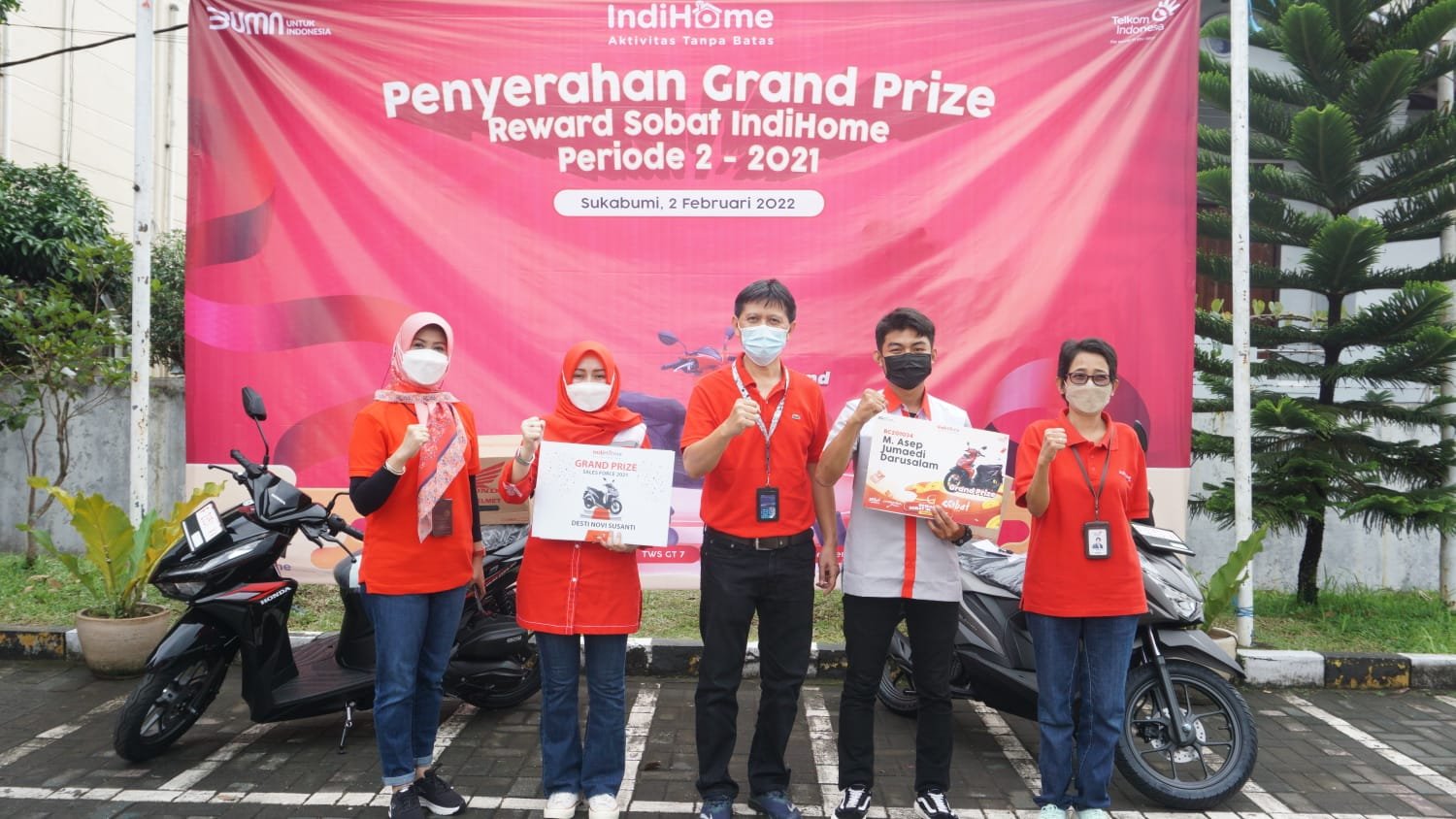 Telkom Jawa Barat Apresiasi Komunitas Sobat IndiHome