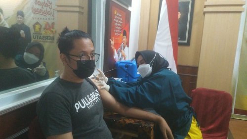 Jari Raya Bersama Gerindra Gelar Gebyar Vaksin Covid-19