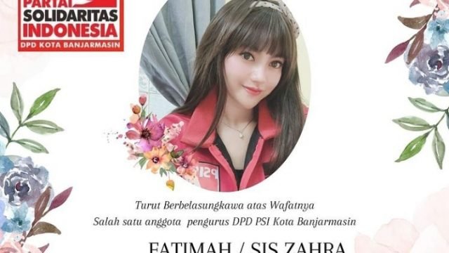 Sosok Fatimah, Kader PSI Tewas Bersama Anak Gubernur Kaltara dalam Kecelakaan Mobil Terbakar di Senen