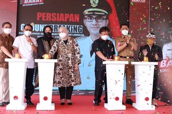 Pembangunan Jalan Lingkar Kota Baru Parahyangan-Cipatat Dimulai