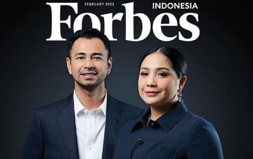 Raffi Ahmad dan Nagita Slavina Dinobatkan The Sultans of Content oleh Forbes