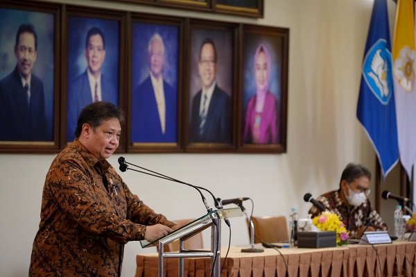 Menko Airlangga Ajak Perguruan Tinggi dan Mahasiswa Manfaatkan Momentum Presidensi G20 Indonesia