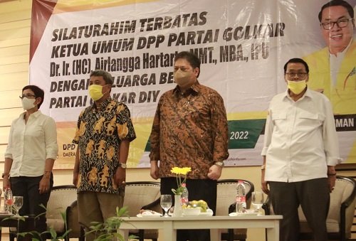 Ketua Umum Airlangga Targetkan Yogyakarta Jadi Lumbung Suara Golkar