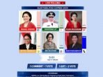 Hasil Live Polling Capres 2024, Susi Pudjiastuti Unggul Jauh, Iriana Jokowi Bisa Bersaing dengan Sri Mulyani