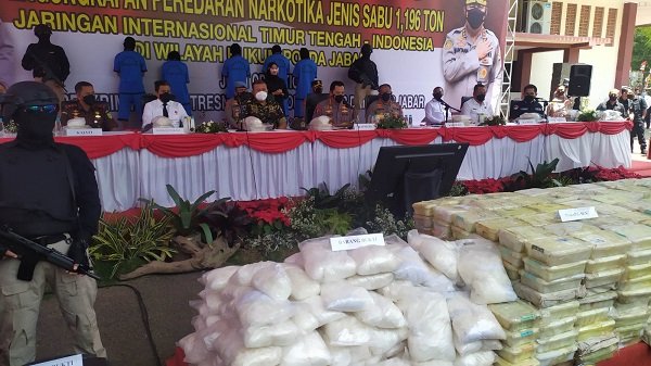 Kapolri Sebut Pengungkapan Kasus Sabu Senilai Rp1,43 Triliun di Pangandaran Selamatkan 5 Juta Orang
