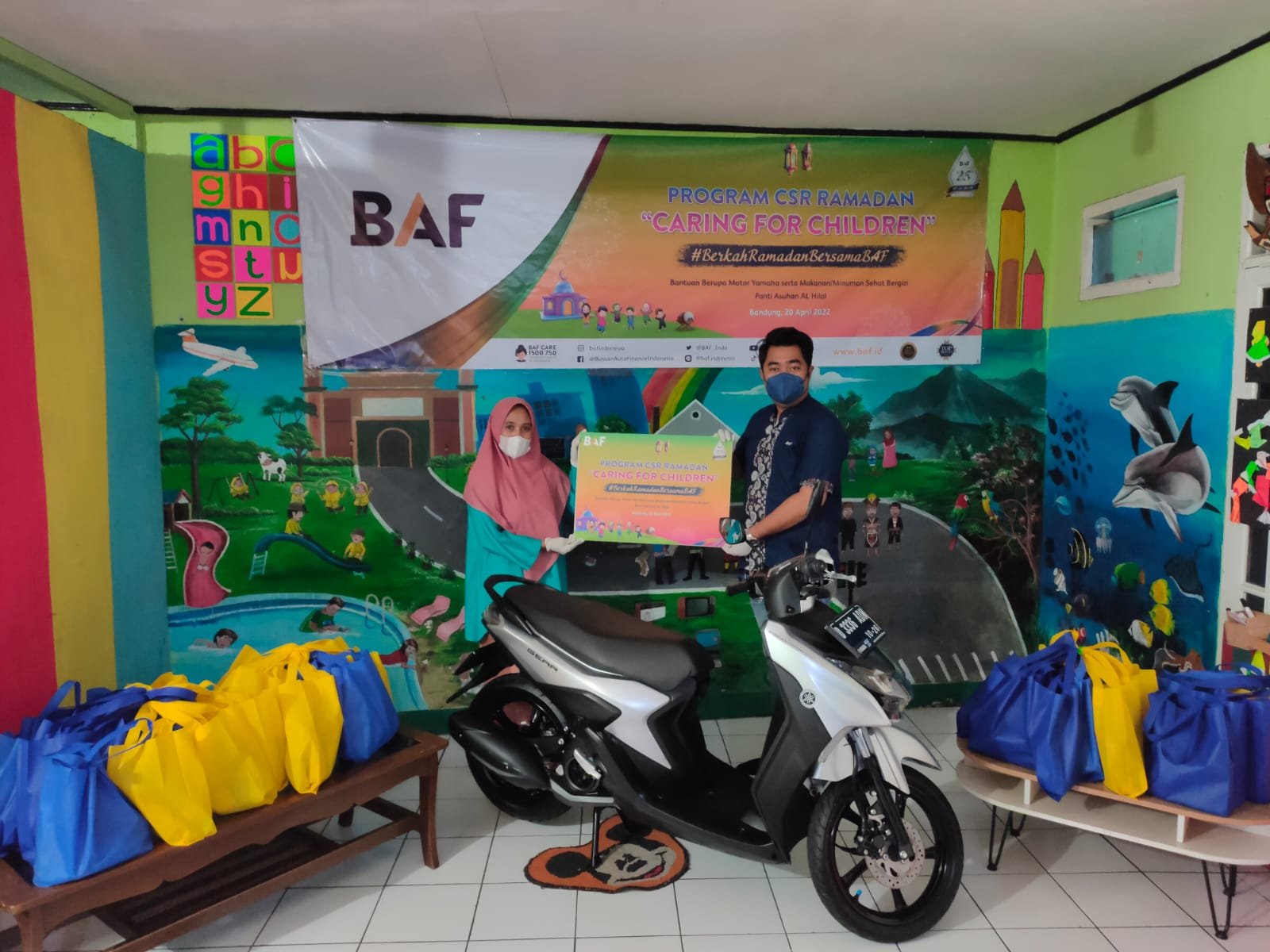 Program CSR Ramadan, BAF Caring for Children 2022 Kembali Salurkan Bantuan
