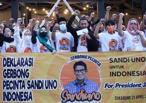Dinilai Bisa Menumbuhkan Lapangan Kerja, Sandiaga Uno Didukung Maju Pilpres 2024