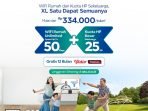 XL Home Jalin Kerjasama dengan Vidio dan Tokopedia