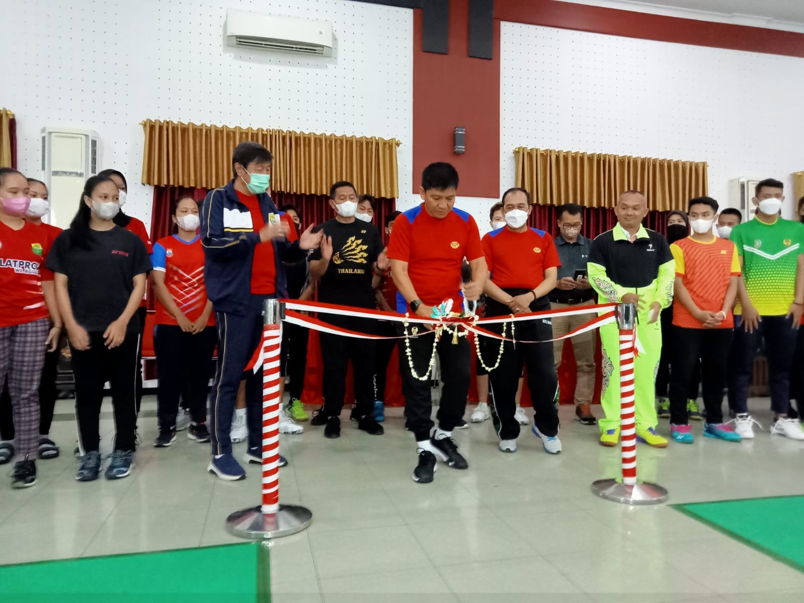Kembangkan Potensi Bidang Olahraga, Danpussenarhanud Kodiklatad Berencana Bangun Sport Centre