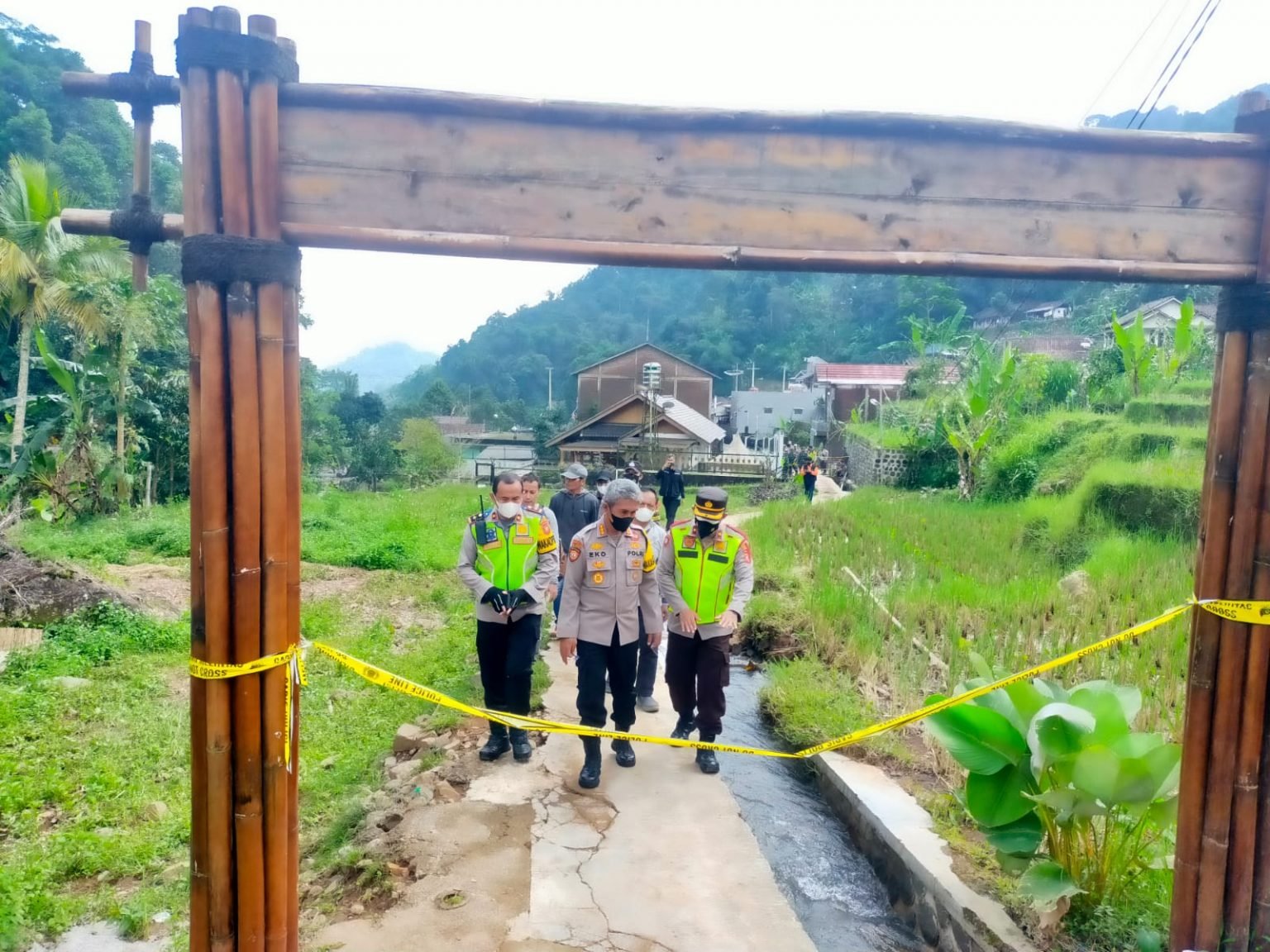 Dampak Banjir Bandang, Polisi Tutup Sementara Wisata Desa Citengah