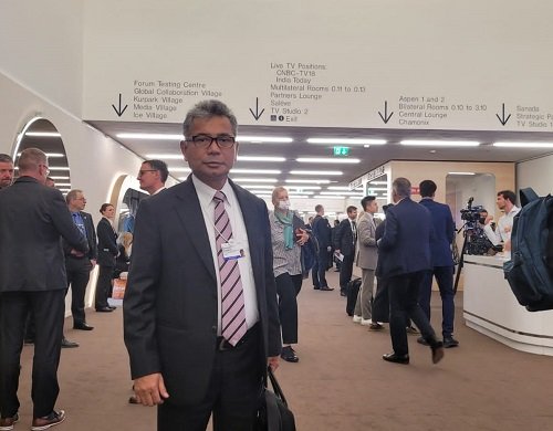 Hadiri Forum Ekonomi Dunia, Dirut BRI Tegaskan Komitmen Dorong Inklusi Keuangan & Penerapan ESG