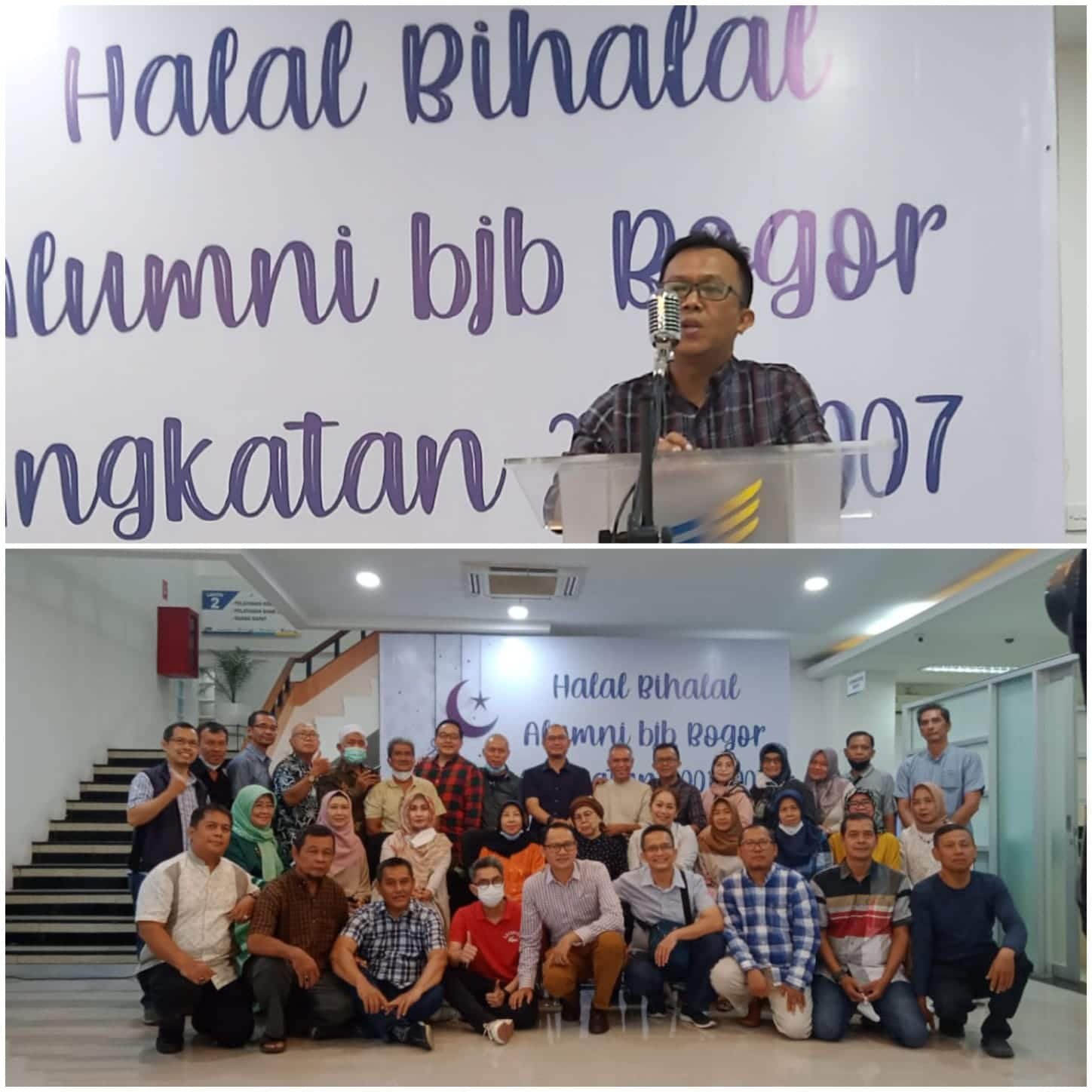 Pererat Tali Silaturahmi, Alumni bank bjb Cabang Bogor Angkatan 2001-2007 Gelar Halal Bihalal