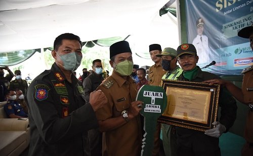 Lomba Siskamling di Kab. Bandung Berhadiah Sepeda Motor, Ini Pemenangnya
