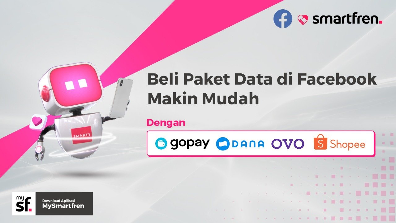 Beli Paket Smartfren Unlimited Kini Bisa lewat Aplikasi Facebook