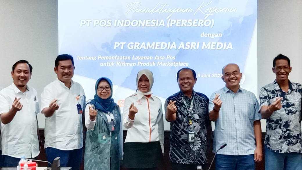 Gandeng Gramedia, Pos Indonesia Permudah Akses Kiriman Buku ke Pelosok Negeri