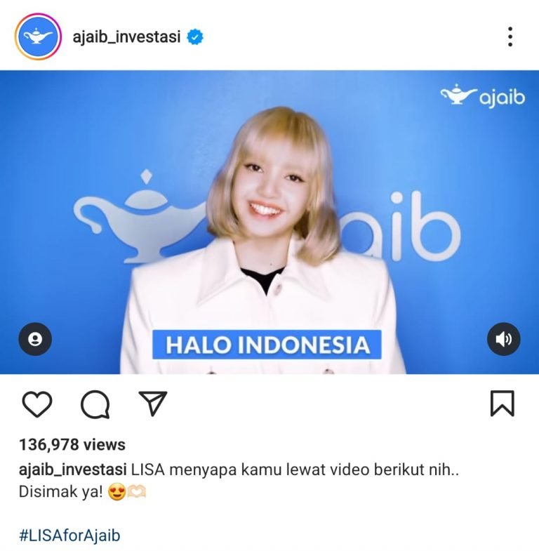 Daebak! Lisa Blackpink Sapa Netizen Indonesia! Langsung Bikin Baper