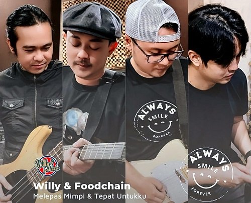 Makna Dibalik Lagu ‘Tepat Untukku’ dan ‘Melepas Mimpi’ dari Willy & Foodchain