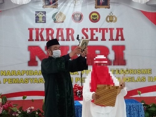 Napiter Lapas Perempuan Kelas II A Bandung Ikrar Setia NKRI