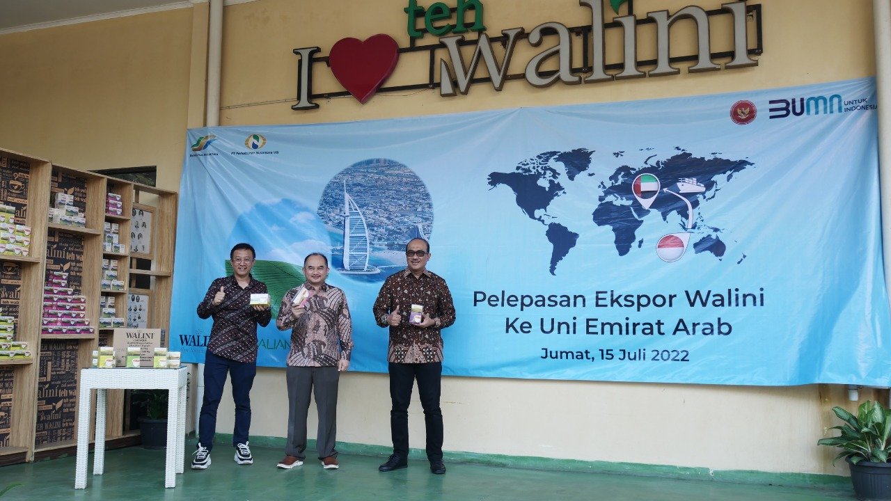 PTPN VIII Export Teh Walini ke Uni Emirat Arab