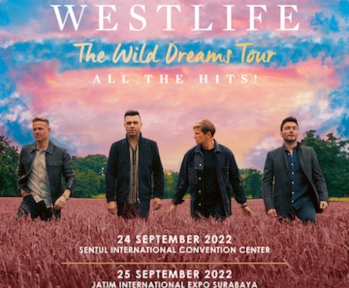 Westlife Konser di Indonesia, Dapatkan Tiket Resminya di tiket.com