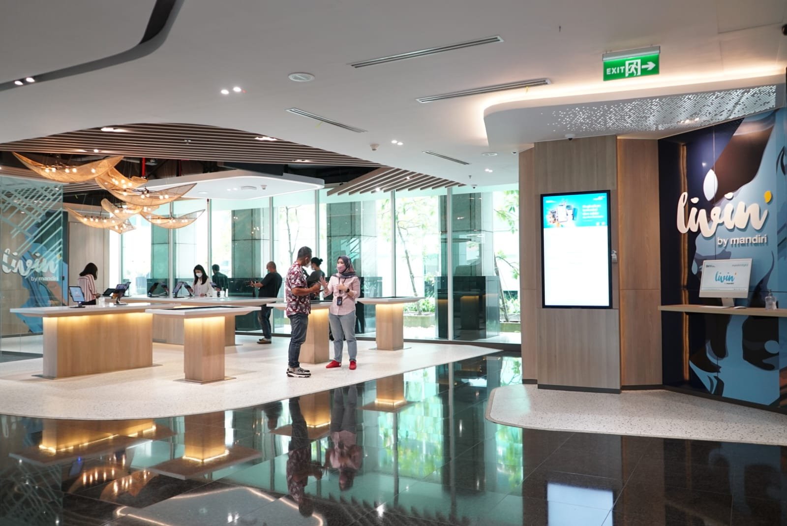Lanjutkan Transformasi Digital, Bank Mandiri Implementasi Smart Branch