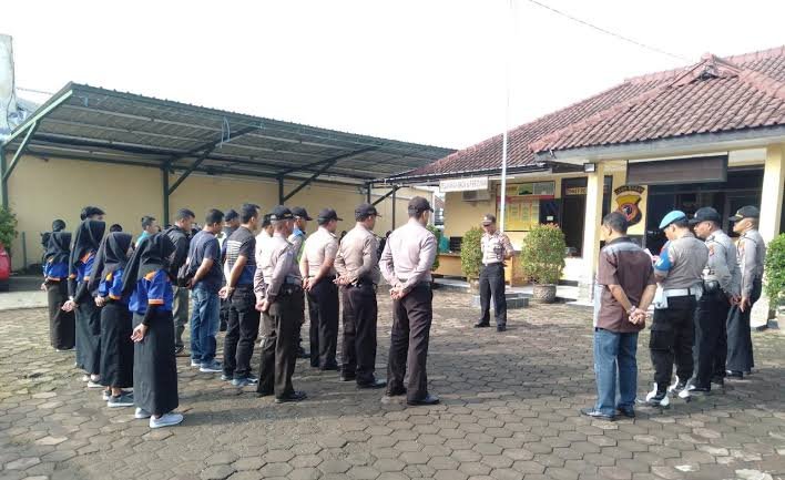 Polsek Cikancung Optimalkan Pengawalan Peringatan Hari Besar Islam 1 Muharam 1444 H