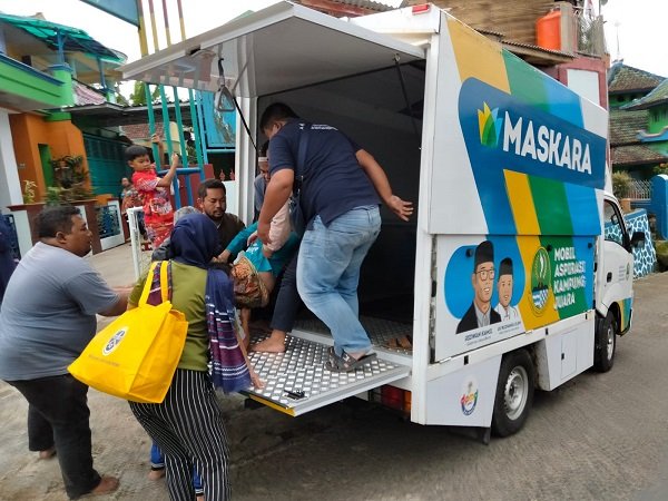 Layani Kepentingan Warga, Pemdes Sukamantri Maksimalkan Mobil Maskara