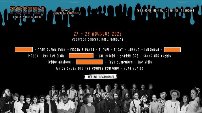 Para Musisi Legendaris Tanah Air Siap Ramaikan Fosfen Music Festival di  Kota Bandung