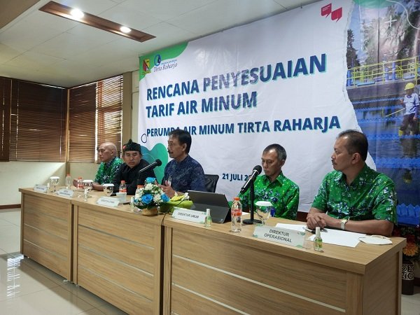 Perumda Air Minum Tirta Raharja Rencanakan Kenaikan Tarif Mulai September 2022