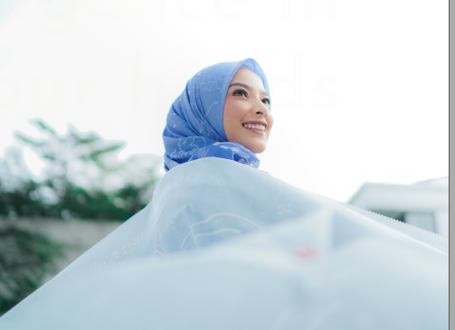 Cantik Elegan dengan Derma Scarf Antibacterial Pertama di Indonesia