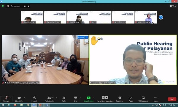 KPP Pratama Cibeunying Terima Kritik dan Saran dari Publik