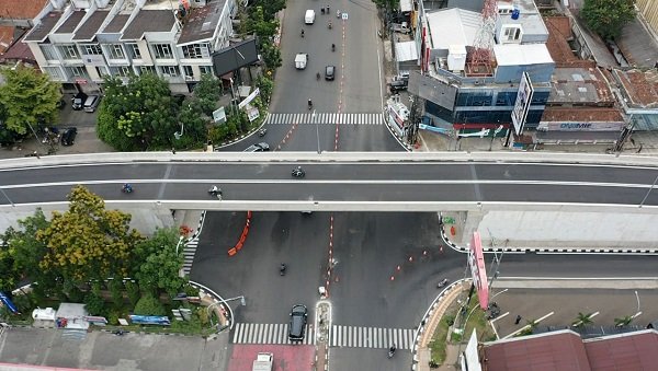 Flyover Jalan Jakarta-Supratman akan Uji Coba 2 Arah, Begini Rekayasa Lalu Lintasnya