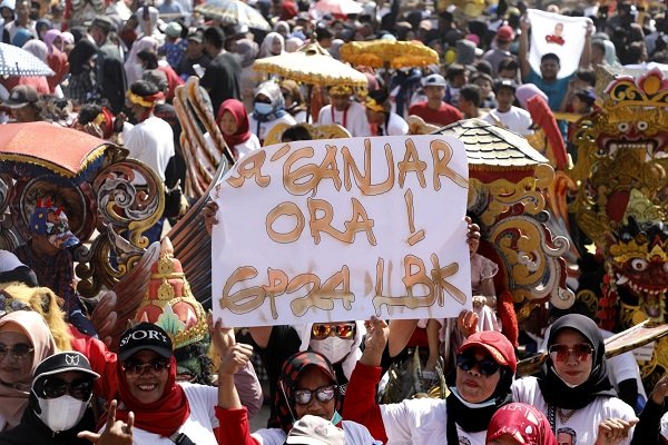Relawan Orang Muda Ganjar di Cirebon Gelar Pagelaran Seni Budaya