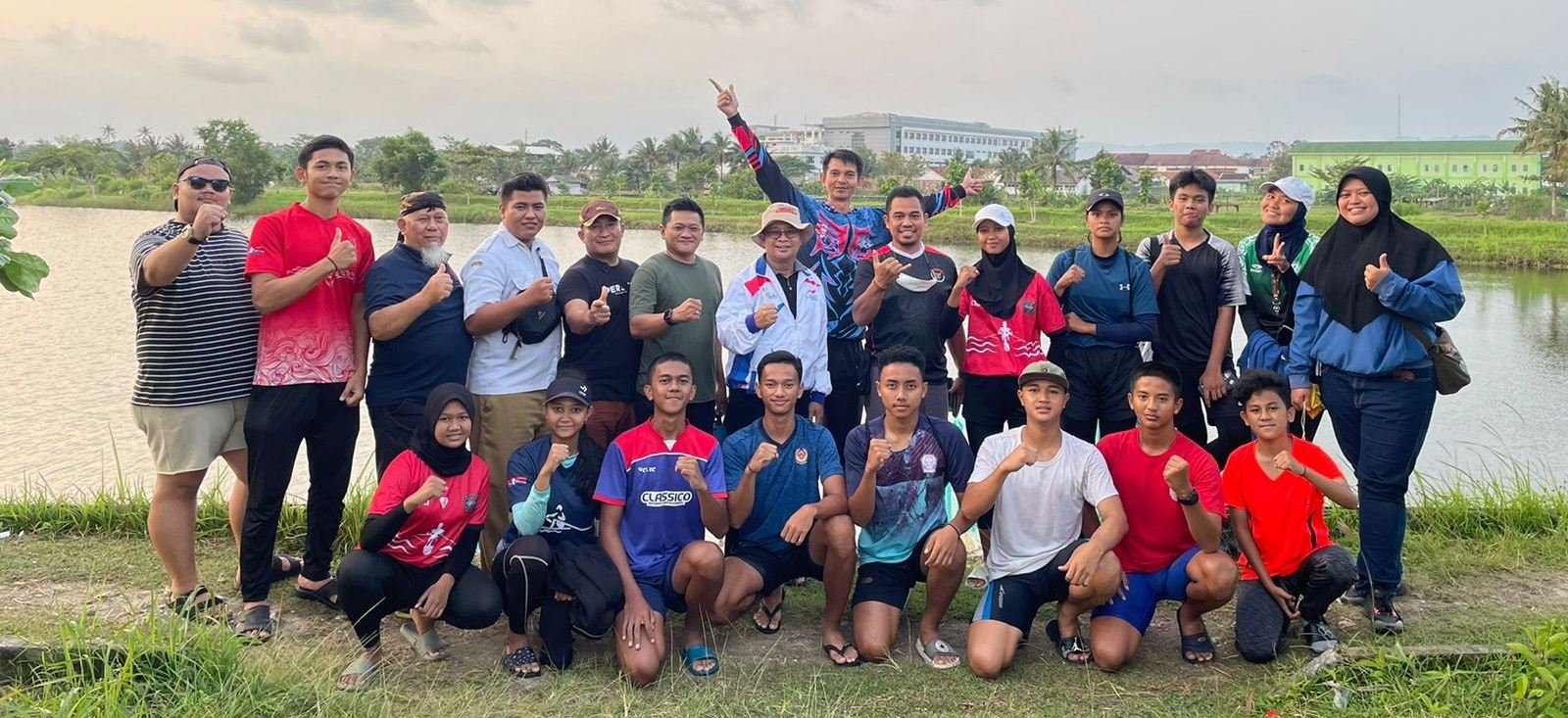Atlet Pelajar PODSI Kota Bandung Mengikuti Try Out ke Pangandaran