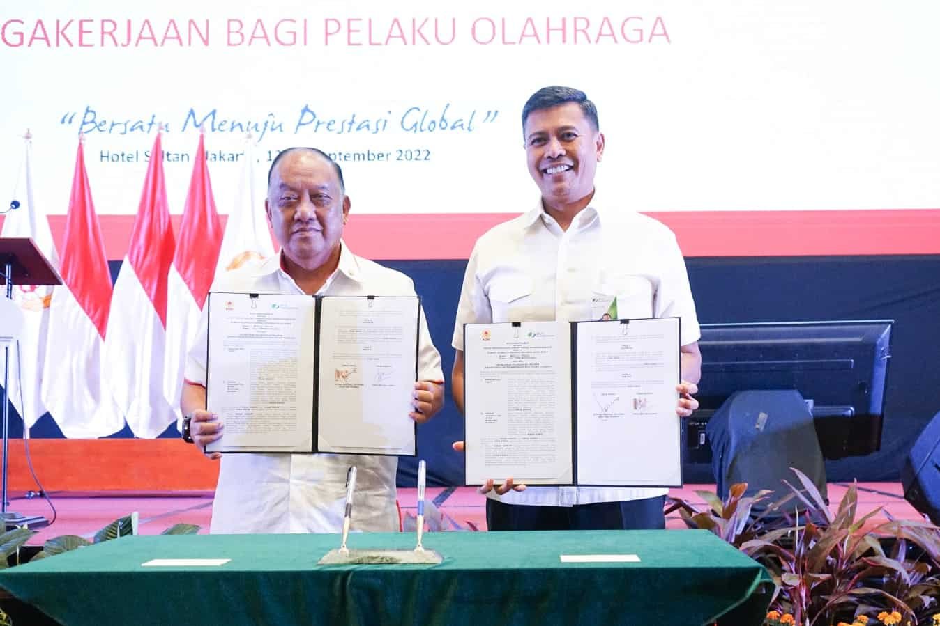 BPJS Ketenagakerjaan Gandeng KONI Beri Perlindungan Atlet