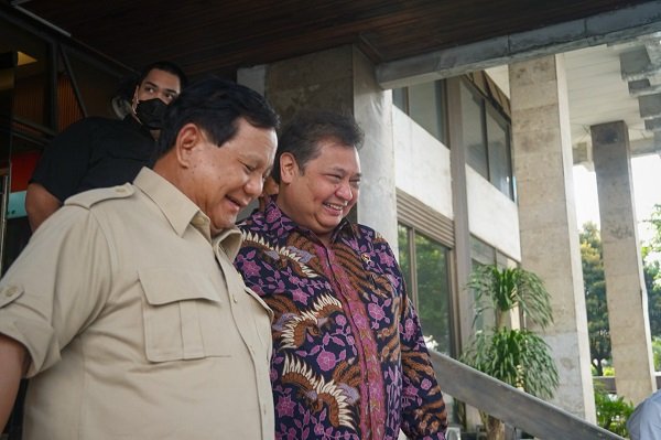 Terima Menhan Prabowo, Menko Airlangga Bahas Kemandirian Ekonomi hingga Dinamika Geopolitik Dunia