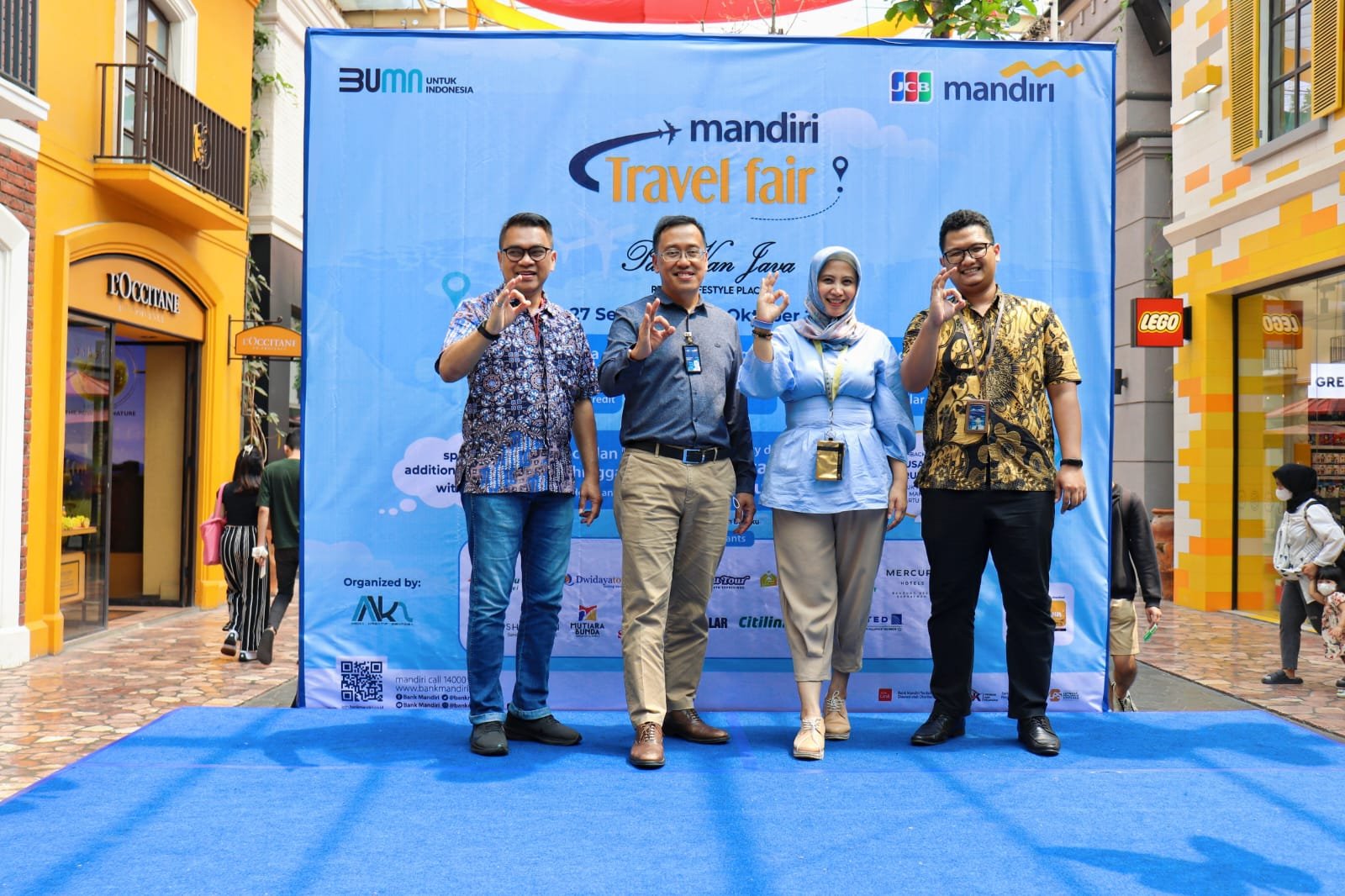 Sambut HUT ke-24, Bank Mandiri Gelar Travel Fair 2022