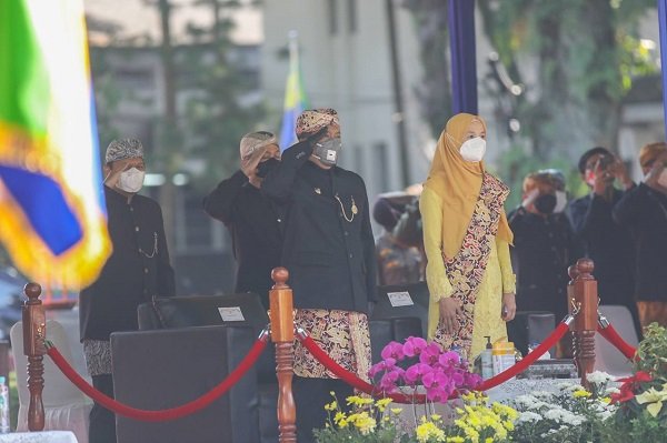#HJKB212 Upacara Puncak HUT Kota Bandung Berlangsung Khidmat